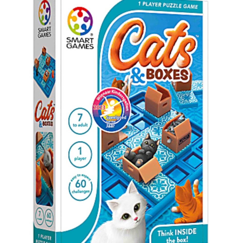 SmartGames Cats & Boxes Puzzle Game